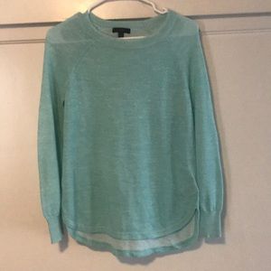 Turquoise J Crew Sweater